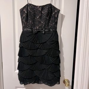 Spaghetti strap little black dress
